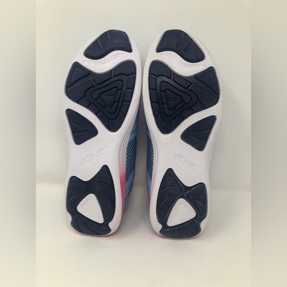Vionic Women Sneaker Shoes Blue Pink Size 9.5 - Picture 8 of 8